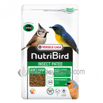 Versele Laga Orlux Insect patee 800g pasta seca pájaros insectívoros