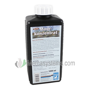 Backs Moorkonzentrat 1 litro, (previene las diarreas y regula el metabolismo). Para Pájaros