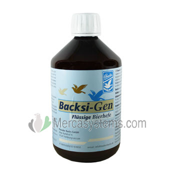 Backs Backsi-Gen 250 ml, (levadura de cerveza líquida). Para pájaros