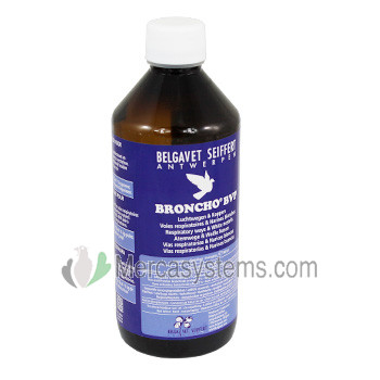 BelgaVet Broncho 500 ml, (limpia y desinfecta las vías respiratorias. 100% natural)