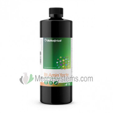 Rohnfried BT-Amin Forte 1 litro, (con alto contenido en aminoácidos, electrolitos y B-vitaminas)