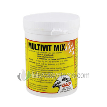 Multivit Mix  200 gr. (multivitamínico) de DAC. Para Pájaros.
