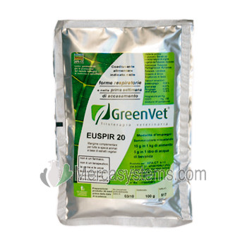 GreenVet Euspir 20 100gr, (infecciones respiratorias)