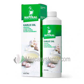 Aceite de Ajo Natural (450ml). Para Pájaros