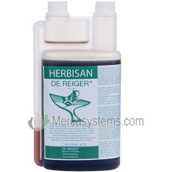 DE Reiger Herbisan 1L (vinagre de manzana, minerales y extractos de hierbas naturales). Para Palomas y pájaros 