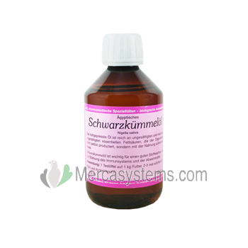productos para palomas: Hesanol Schwarzkummelol 250 ml,(aceite de comino negro)