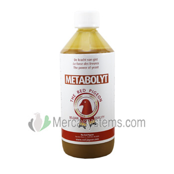 Palomos deportivos, palomas mensajeras, colombicultura y colombofilia: The Red Pigeon Metabolyt 500 ml, (preparado líquido a base de levaduras)