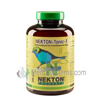 Nekton Tonic F 200gr, (suplemento completo y equilibrado para pájaros frugívoros)