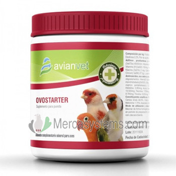 Avianvet Ovostarter 125gr (Vitaminas y minerales que mejoran la calidad y eclosión de los huevos)