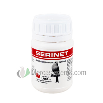 Latac Serinet 120gr, (vitaminas y aminoácidos para la cría)