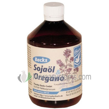 Backs Aceite de Soja y Orégano, 500 ml (regula el metabolismo).