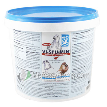 Backs Vi-Spu-Min 5 kg, (minerales, vitaminas y aminoácidos).