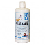 Backs Glut-Amin 1 Litro, (combinado de aminoácidos, vitaminas, glucosa y electrolitos). Para pájaros
