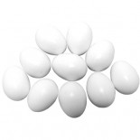 Accesorios para pollos y otras aves de corral: Huevo falso de plástico para faisán