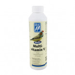 Choque vitamínico para canarios y pájaros: Backs Multivitamin V 250ml, (excelente suplemento multivitamínico enriquecido)